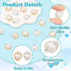 20Pcs 2 Colors Alloy Pendants&nbsp;FIND-YW0011-40