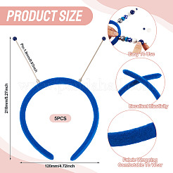 Cloth and Plastic Hair Bands&nbsp;OHAR-TAC0020-01A