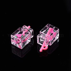Imitation Drink Resin Pendants&nbsp;LS-CRES-S359-32H