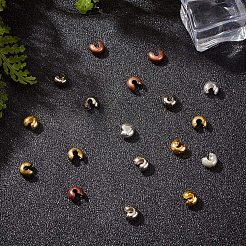 Iron Crimp Beads Covers&nbsp;IFIN-NB0001-15