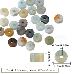 2 Strands Natural Flower Amazonite Beads Strands&nbsp;G-SC0002-72A