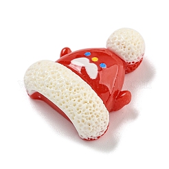 Christmas Opaque Resin Decoden Cabochons&nbsp;RESI-U006-02G