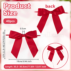 Polyester Bowknot Gift Box Packing Decorations&nbsp;DIY-WH0899-483A