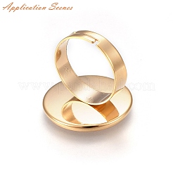 Blank 316 Surgical Stainless Steel Finger Ring Band&nbsp;STAS-C125-04S