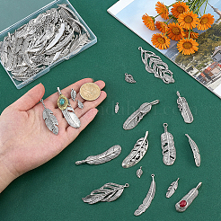 96Pcs Tibetan Style Alloy Pendants&nbsp;TIBE-PH0002-56