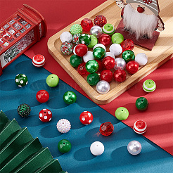 1 Set Mixed Style Acrylic and Resin Beads&nbsp;MACR-PH0001-56B