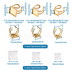 DIY Cuff Rings Making Ktis&nbsp;DIY-PJ0001-13