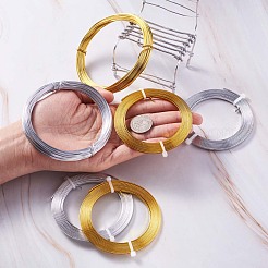 Flat & Round Aluminum Craft Wire&nbsp;AW-TA0001-02