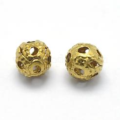 Brass Filigree Beads&nbsp;KK-A143-08C-RS