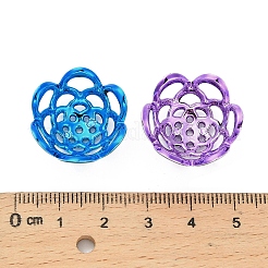 UV Plated ABS Bead Caps&nbsp;OACR-D316-04C