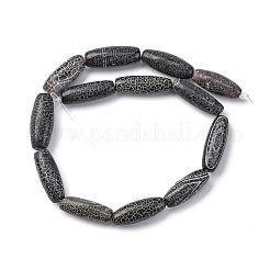 Natural Weathered Agate Beads Strands&nbsp;G-P570-C01-01