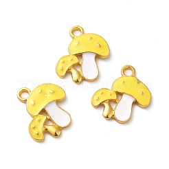 Rack Plating Alloy Enamel Pendants&nbsp;ENAM-F146-09G