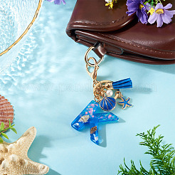 Star Resin & Shell Keychains&nbsp;KEYC-TAC00087-01K