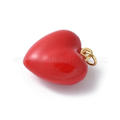 Brass Enamel Pendants&nbsp;KK-D336-08G-02