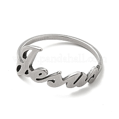 Non-Tarnish 201 Stainless Steel Finger Rings&nbsp;RJEW-G278-35P