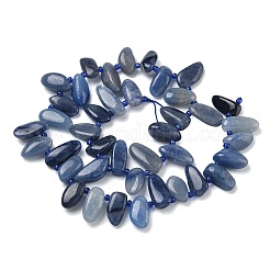 Natural Blue Aventurine Beads Strands&nbsp;G-P604-A18-01
