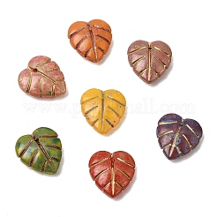 Painted Glass Beads Strands&nbsp;GLAA-Z021-07B
