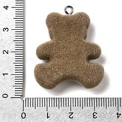 Flocky Resin Pendants&nbsp;LS-RESI-E059-02A