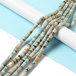 Natural Amazonite Heishi Beads Strands&nbsp;G-I326-08