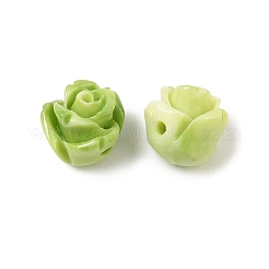 Synthetic Coral Dyed Carved Beads&nbsp;SHEL-Z003-03A