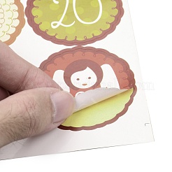 Christmas Advent Calendar Stickers&nbsp;DIY-L050-A01