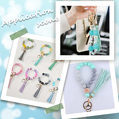4Pcs PU Leather Pendant Decorations&nbsp;AJEW-SC0003-23B