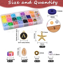 26 Styles Handmade Polymer Clay Beads&nbsp;CLAY-SZ0001-65