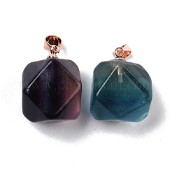 Natural Fluorite Carved Pendants&nbsp;G-J387-99