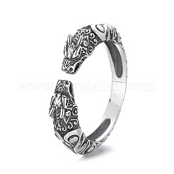 Dragon 925 Sterling Silver Adjustable Cuff Rings&nbsp;FS-WGB89B1-01