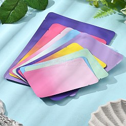 50Pcs 4 Style Two Tone Rectangle Plastic Zip Top Gift Bags&nbsp;OPP-FS0001-19A-2