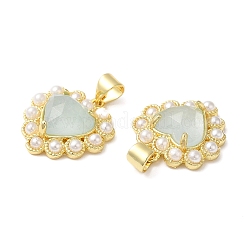 Natural Aquamarine Pendants&nbsp;G-E599-05G-A06
