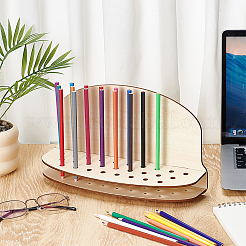 Wood Pencil Storage Rack&nbsp;SIL-BC0010-56
