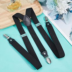 Polyester Elastic Men's Strength Suspenders&nbsp;AJEW-WH0258-293B