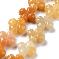Natural Topaz Jade Beads Strands&nbsp;G-P520-A08-01