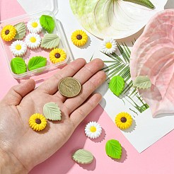 20Pcs 4 Styles Food Grade Eco-Friendly Silicone Focal Beads&nbsp;SIL-CJ0001-21