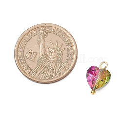 Transparent Glass Charms&nbsp;PALLOY-JF04198-01