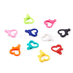 120Pcs 10 Colors Plastic Lobster Claw Clasps&nbsp;KY-YS0001-05