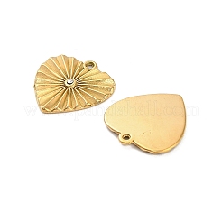 304 Stainless Steel Rhinestone Pendant&nbsp;STAS-U047-27G