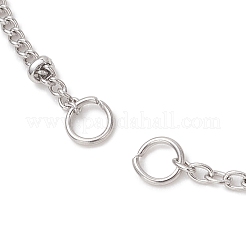 304 Stainless Steel Satellite Chain Cable Chain Slider Bracelet Making&nbsp;AJEW-JB01577-02