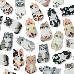30Pcs 15 Styles Acrylic Pendants&nbsp;OACR-CJ0001-96