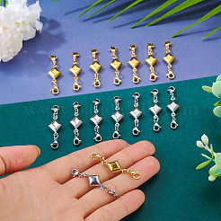 16Pcs 2 Style 304 Stainless Steel Lobster Claw Clasps&nbsp;PALLOY-TAC0264