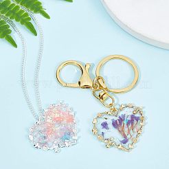 Rack Plating Alloy Open Back Bezel Pendants&nbsp;FIND-OC0001-31