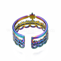 Star Cuff Rings&nbsp;RJEW-N038-003