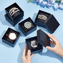 Rectangle Paper Watch Storage Boxes&nbsp;CON-WH0084-65
