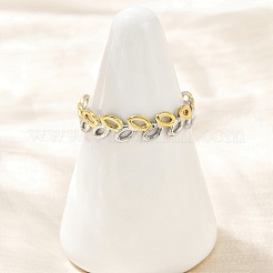 304 Stainless Steel Cuff Rings&nbsp;RJEW-H254-06GP