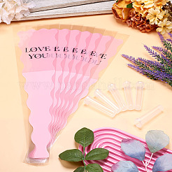 50Pcs OPP Flower Bouquet Wrapping Craft Paper&nbsp;DIY-TA0010-92