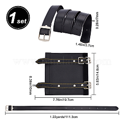 Imitation Leather Basic Leather Dagger Holder&nbsp;AJEW-WH0258-345B