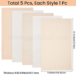 5Pcs PU Leather Fabrics&nbsp;DIY-WH20025-082B