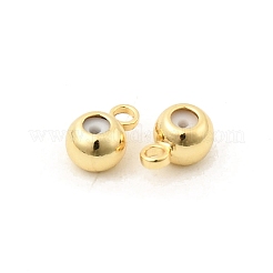 Brass Tube Bails&nbsp;KK-P344-05G