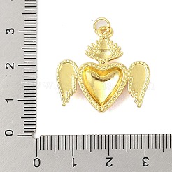 Rack Plating Brass Enamel Pendants&nbsp;KK-S380-33G-C